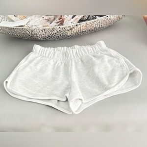 PINK Victoria's Secret Gray Athletic Shorts Elastic Waistband Lightweight